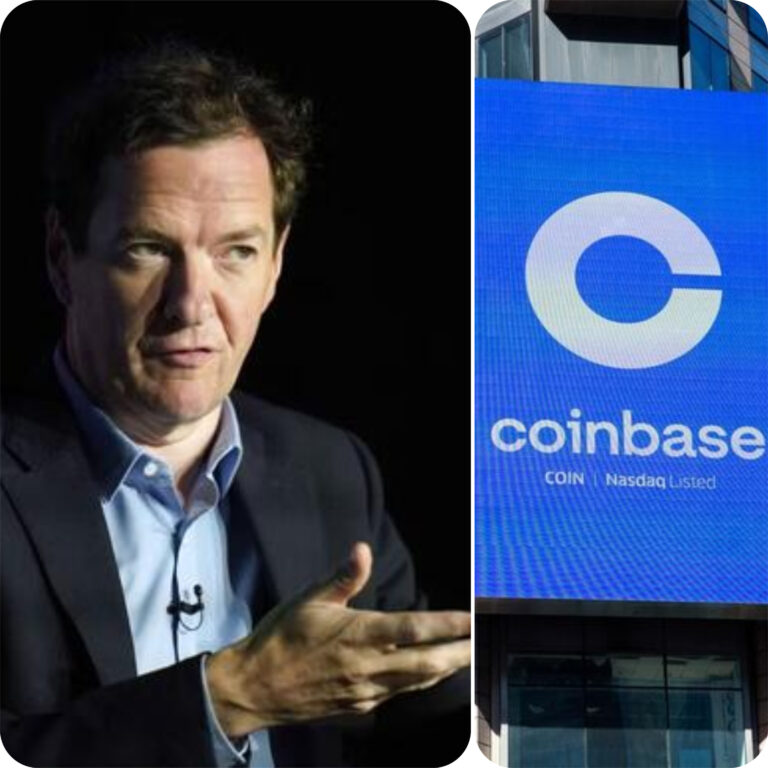 yptocurrency exchange Coinbase has appointed former UK Chancellor George Osborne