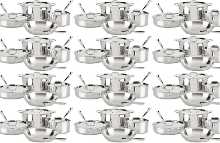 All Clad D3 3 Ply Stainless Steel Cookware Set Prime Day 2024 Deal