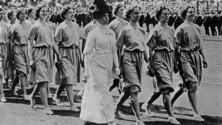 olympics early female athletes