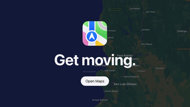 apple maps on web