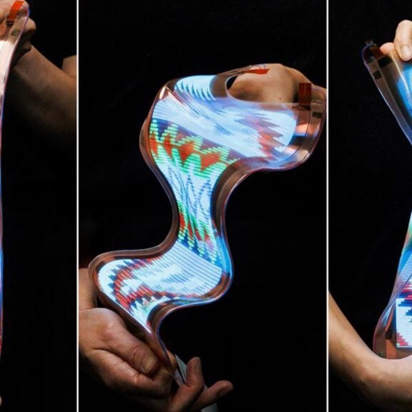 lg display stretchable screen dezeen hero