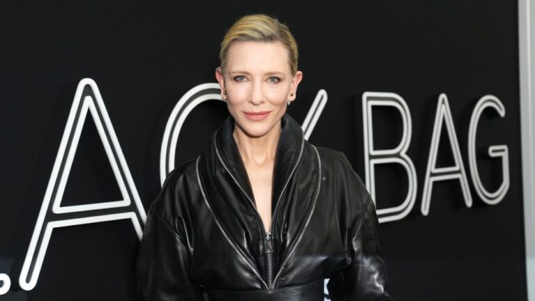 Cate Blanchett Givenchy Black Bag Premiere NYC 3