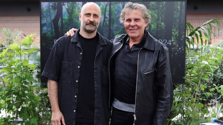 Andrea Rosso OTB sustainability ambassador and Renzo Rosso president of OTB